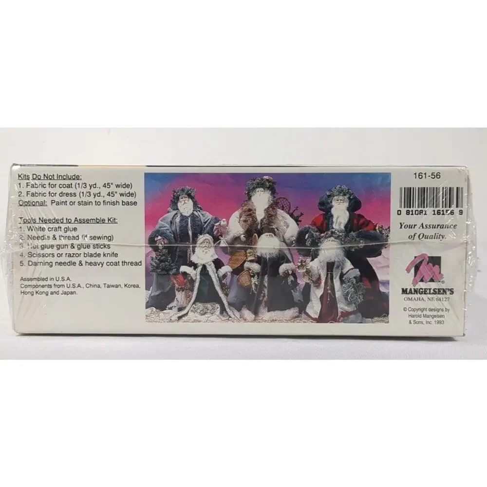 Mangelsen's Timeless Christmas Treasures Small‎ Woodland Santa Kit 15